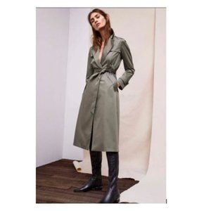 Limited Edition Belt Cotton-blend Trench Coat